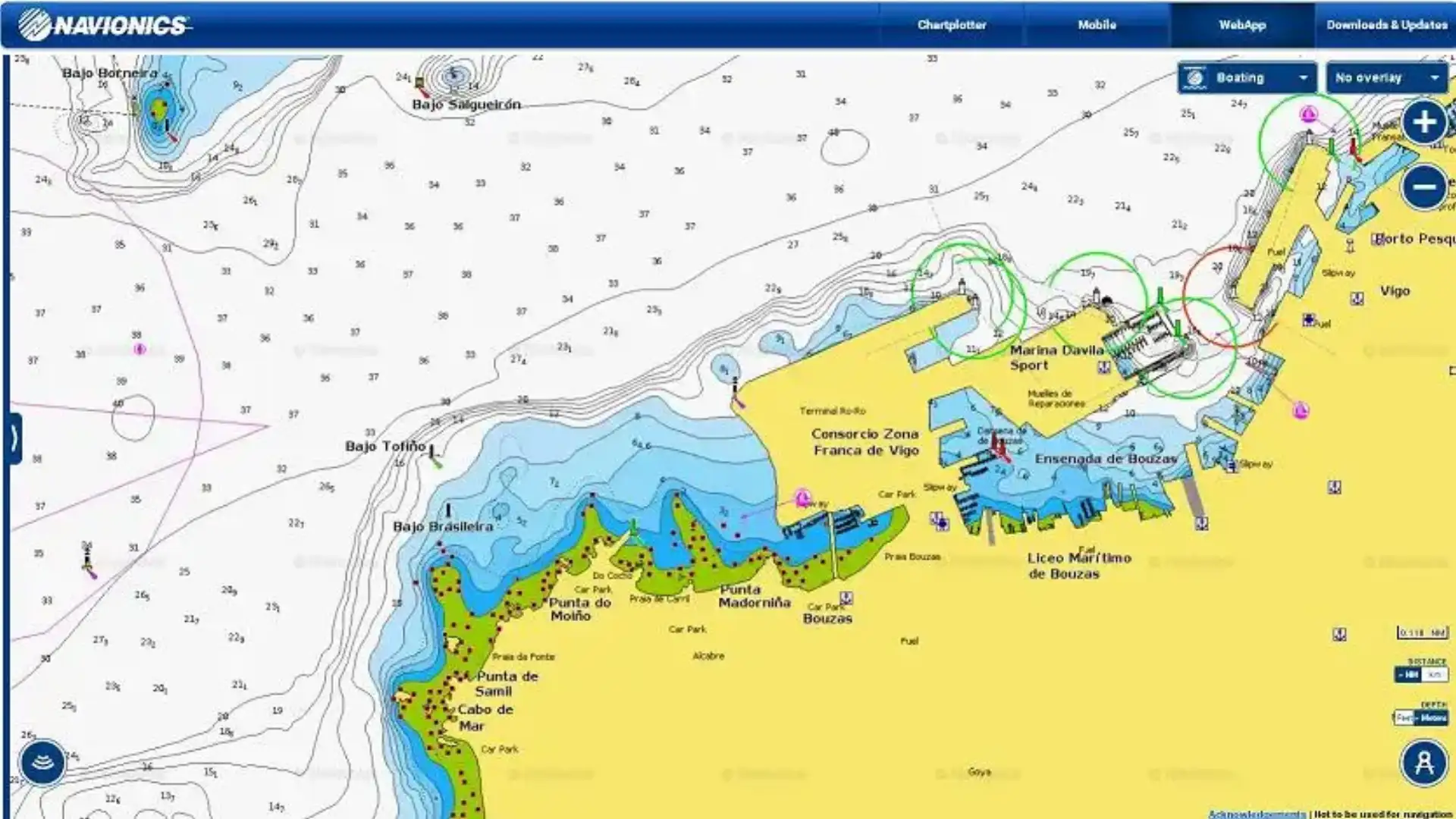 Navionics, der Weltmarktführer im digitalen maritimen Mapping.