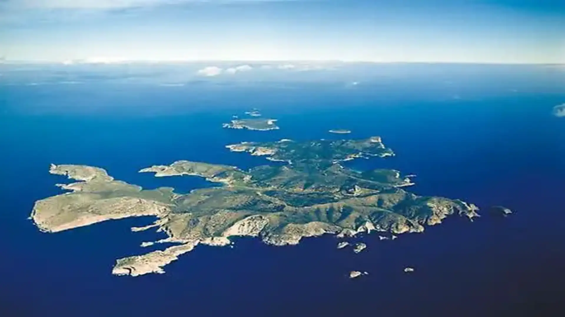 Der Nationalpark des Cabrera Archipels.