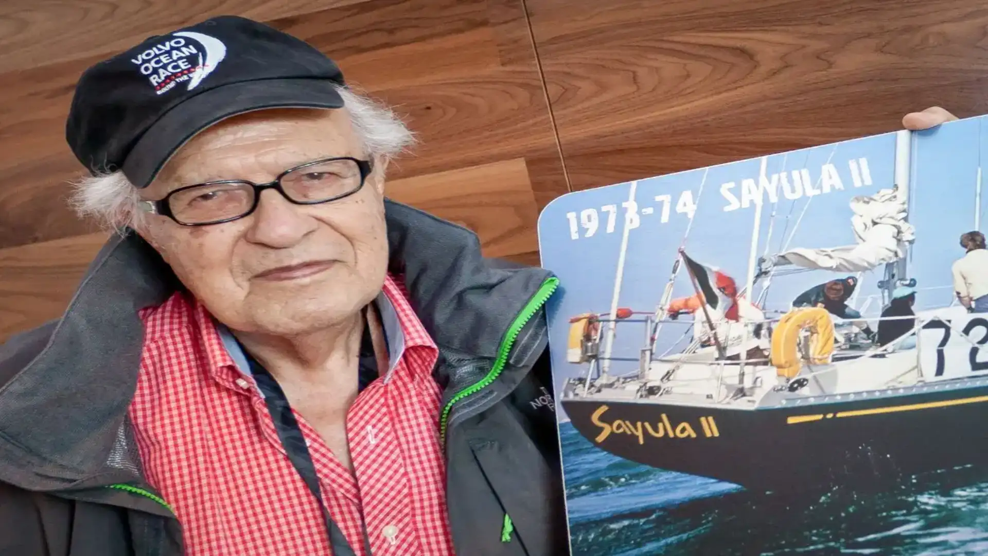 Die Ramón Carlin, Besitzer und Schirmherr der Sayula II, erster Gewinner des Withbread