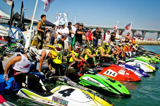Gran ambiente en Nerja para recibir al Campeonato de España (Archico RFEM).