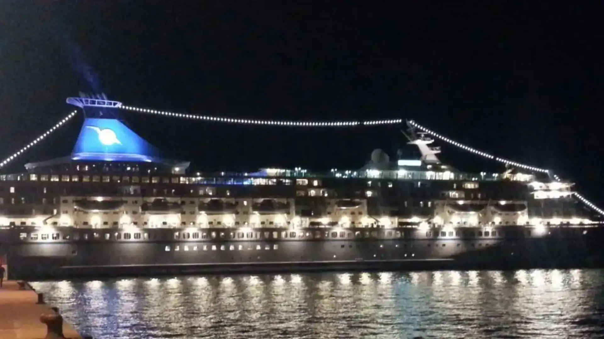 Der Passagier 300.000 wird im Hafen von Palamós geehrt