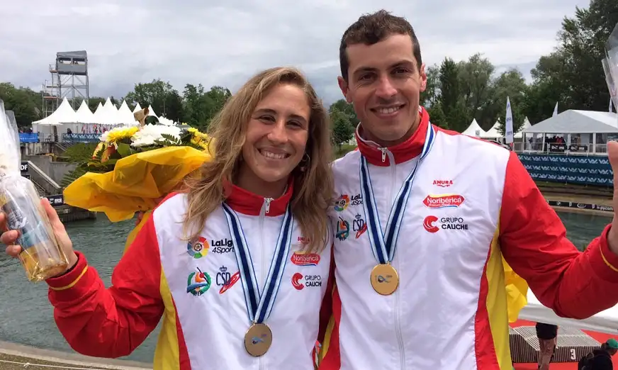 Nuria Villarrubla logró el bronce y Harranz el oro (RFEP)