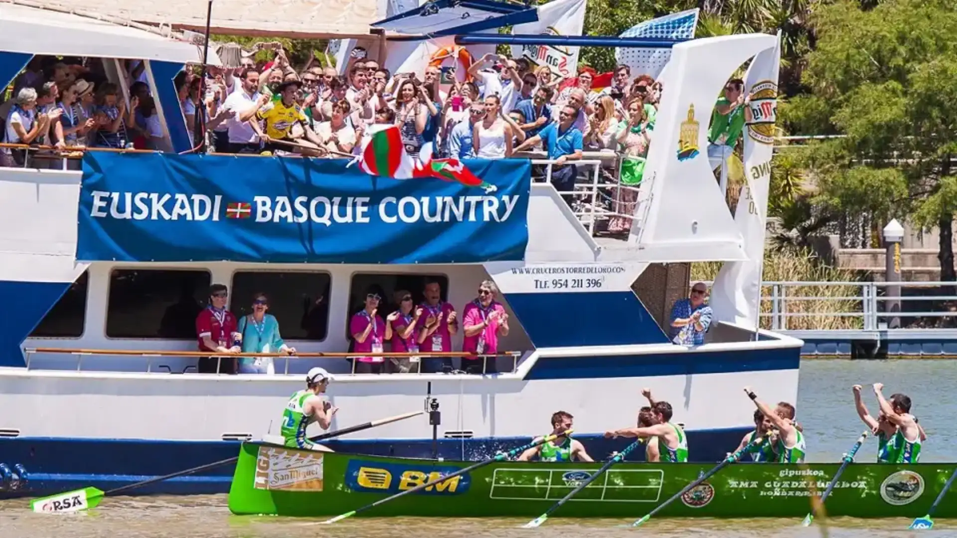Hondarribia gewinnt das Euskadi Baskenland in Sevilla und führt die San Miguel League