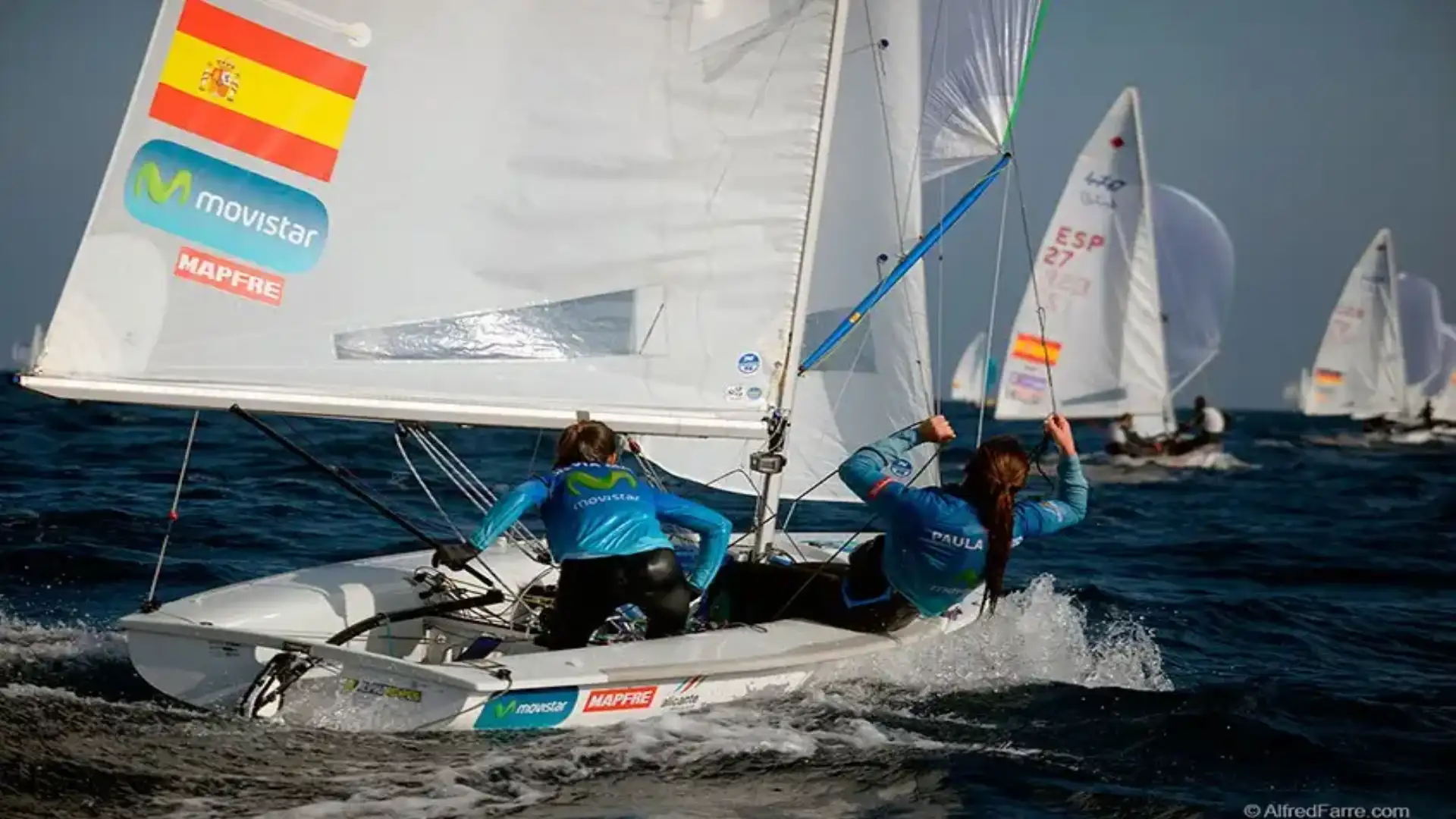 Il duo Mas / Barceló ha debuttato terzo alla 470 Junior World Cup di Kiel