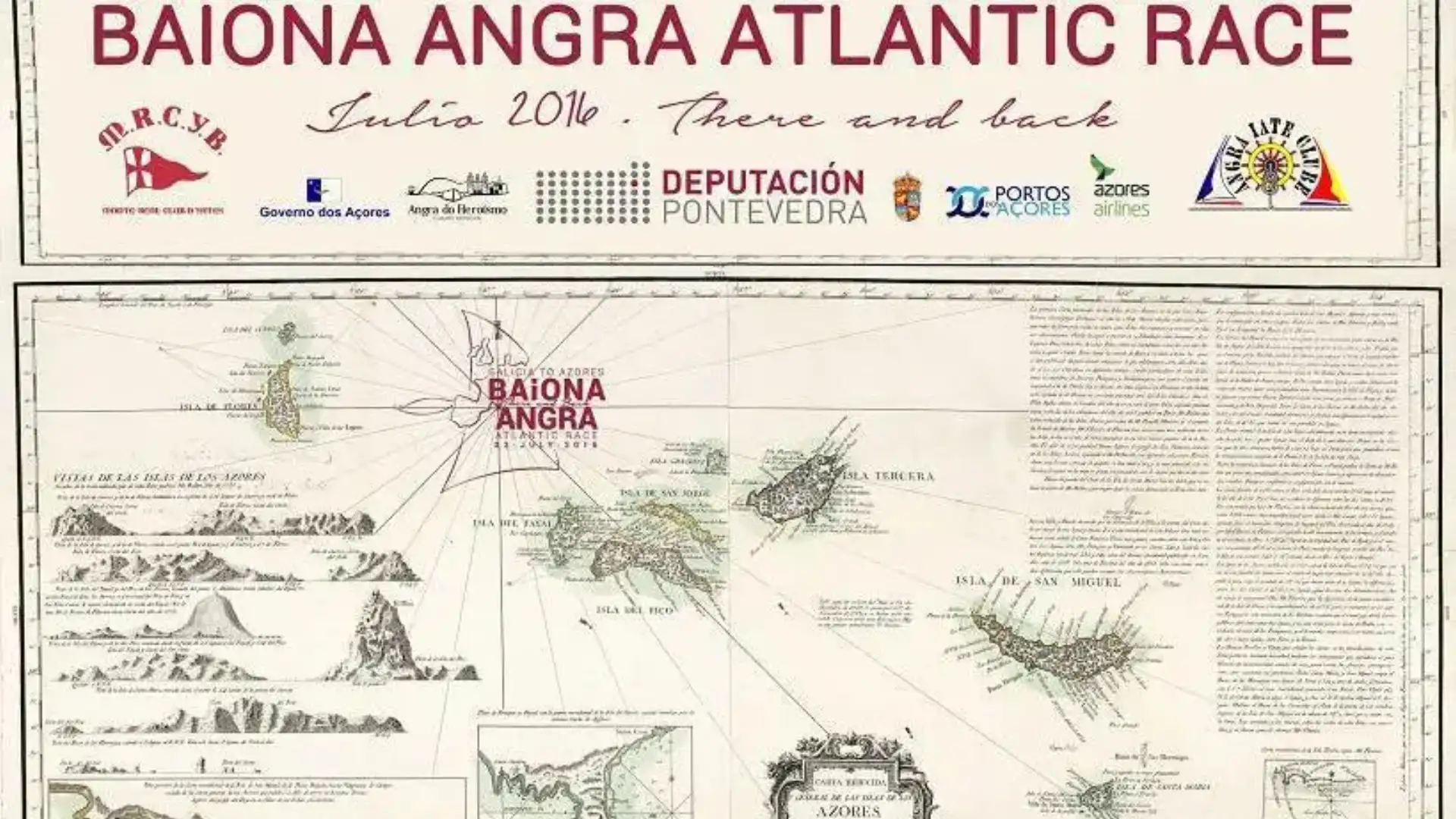 Prima della Regata Baiona-Angra (Azores)