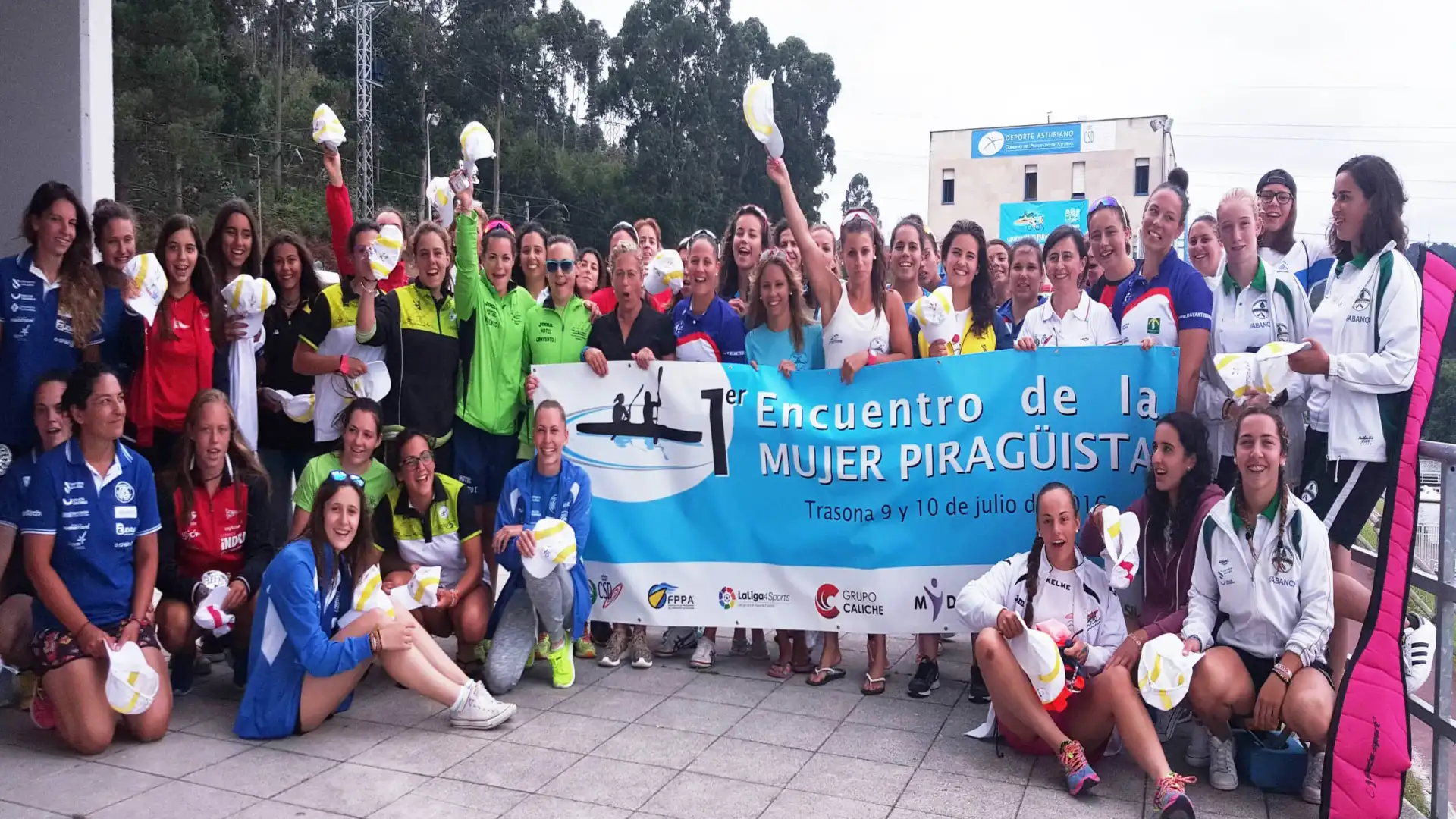 Successo del "I Meeting of Piragüista Women" tenutosi a Trasona
