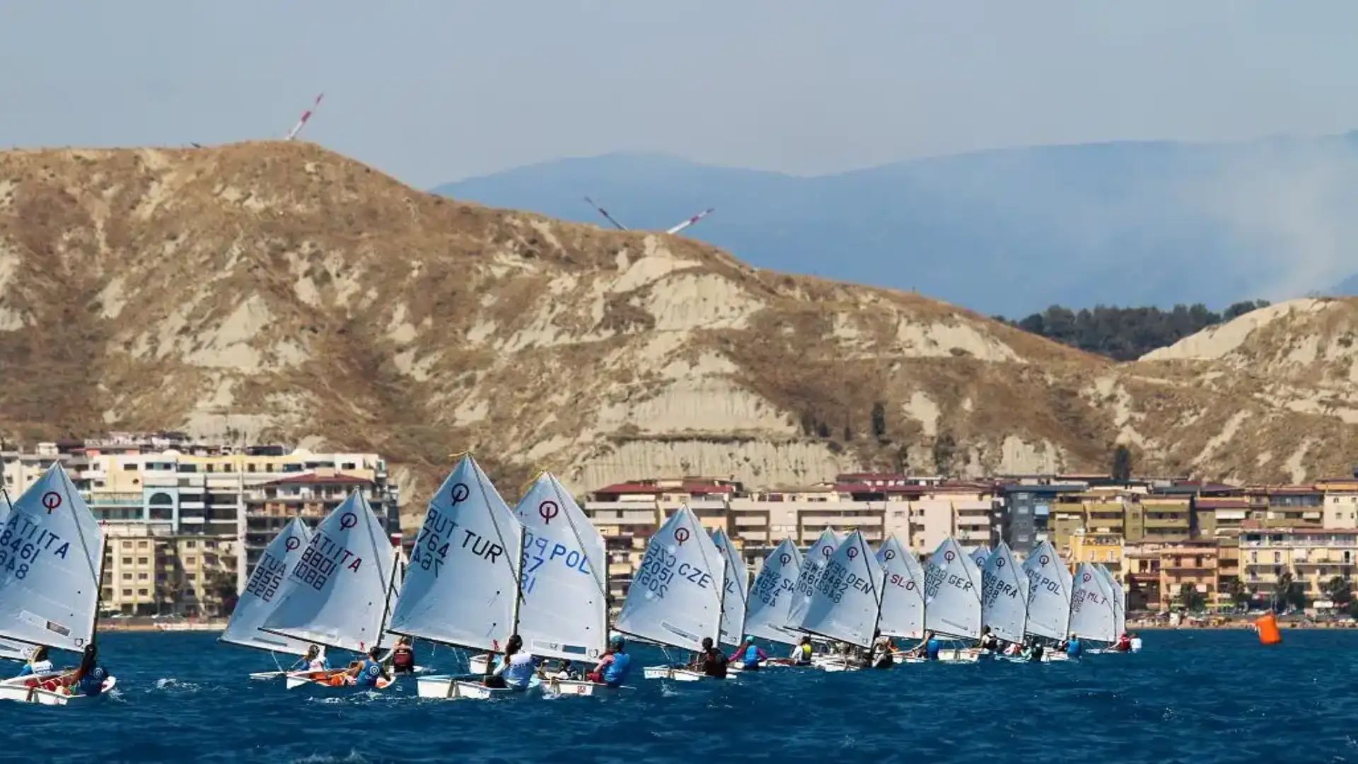 Beh, la Marina di Crotone nell'Ottimista Europeo, ma nessuna brillantezza