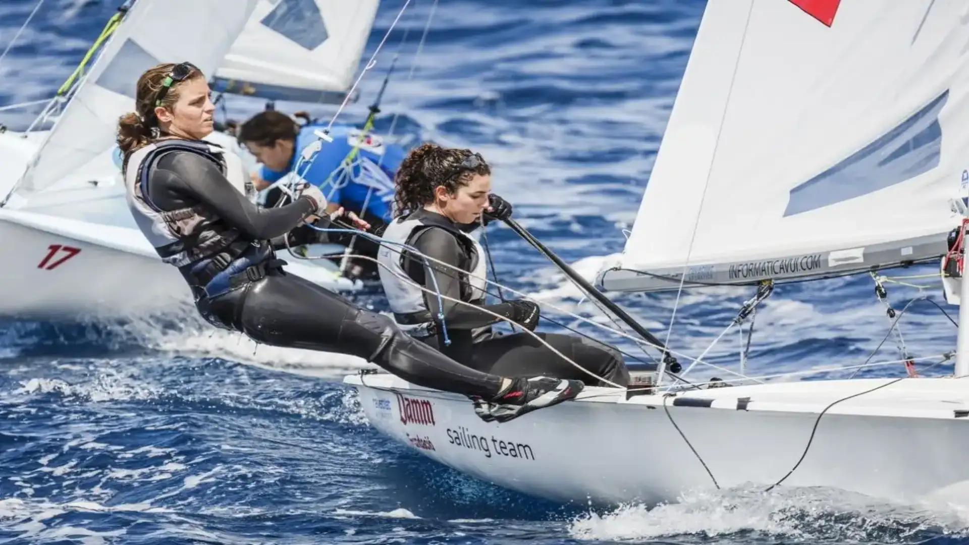 River 2016: Inizia la vela a Marina da Gloria. In 470 F rappresentiamo Cornudela-López