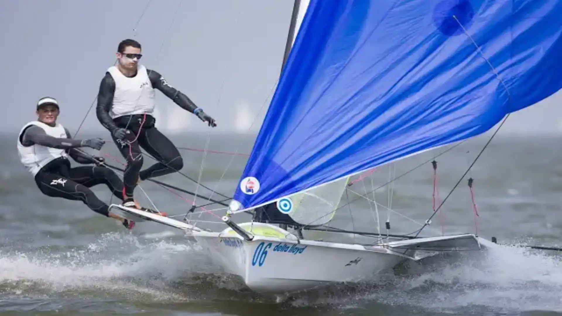 Con l'illusione per bandiera il 49er di Botín e López inizia la sua passeggiata a Rio 2016