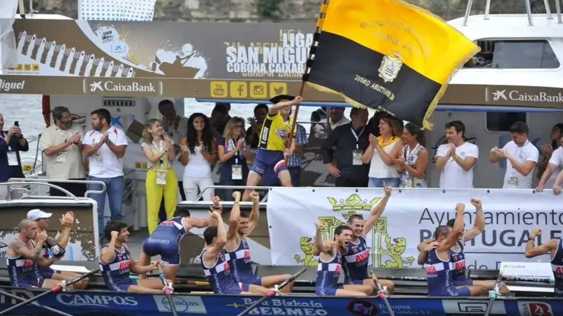 "Urdaibai Avia" leader della Lega San Miguel quando vince in Portogalloete (Atto 2)