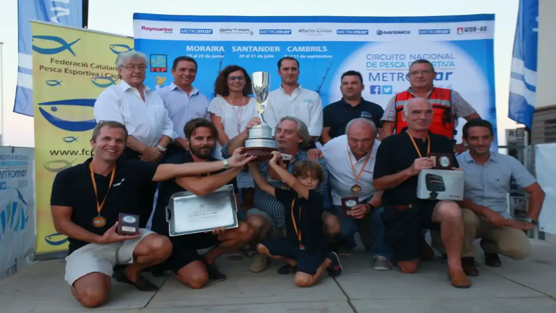 In Cambrils il podio Baleares, Valencia ed Euskadi il Metromar per Nereo