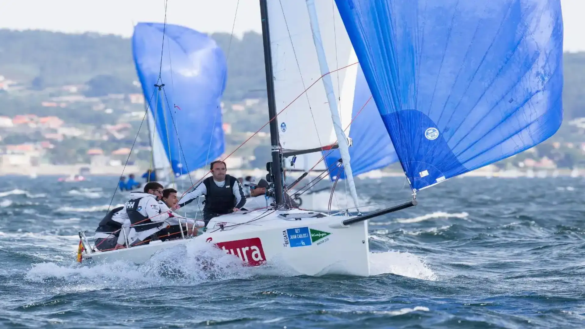Nessuna sorpresa al Rey Juan Carlos I Regata tenuto a Sanxenxo
