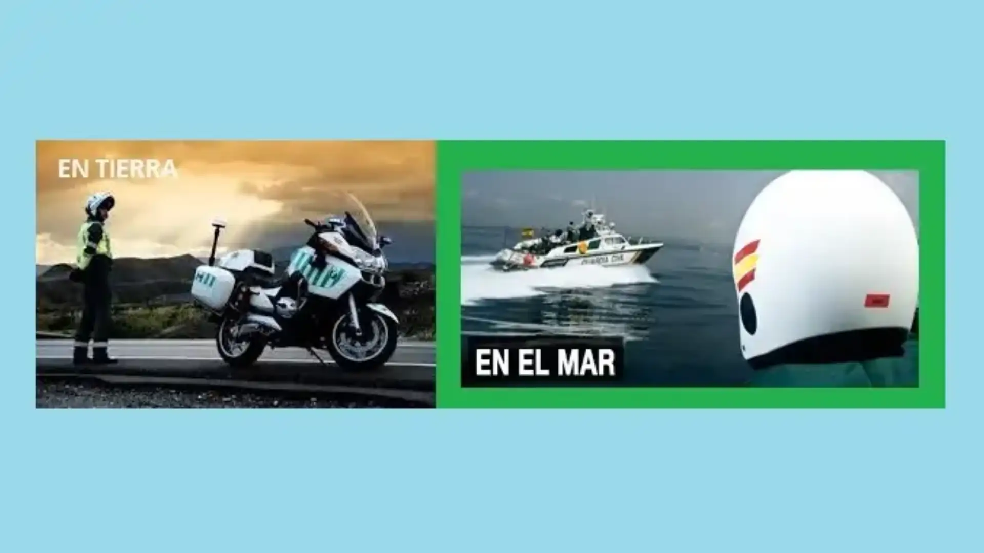 Esempi comparativi tra la Guardia del Traffico Civile e il mare