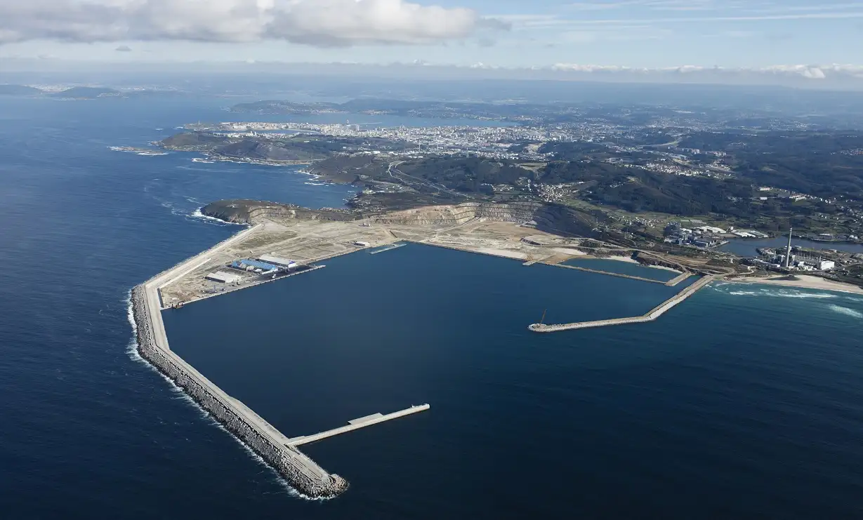 El Puerto Exterior de La Coruña, uno de los que están en el informe por su pobre ocupación (Spanish Ports/Naucher Global)