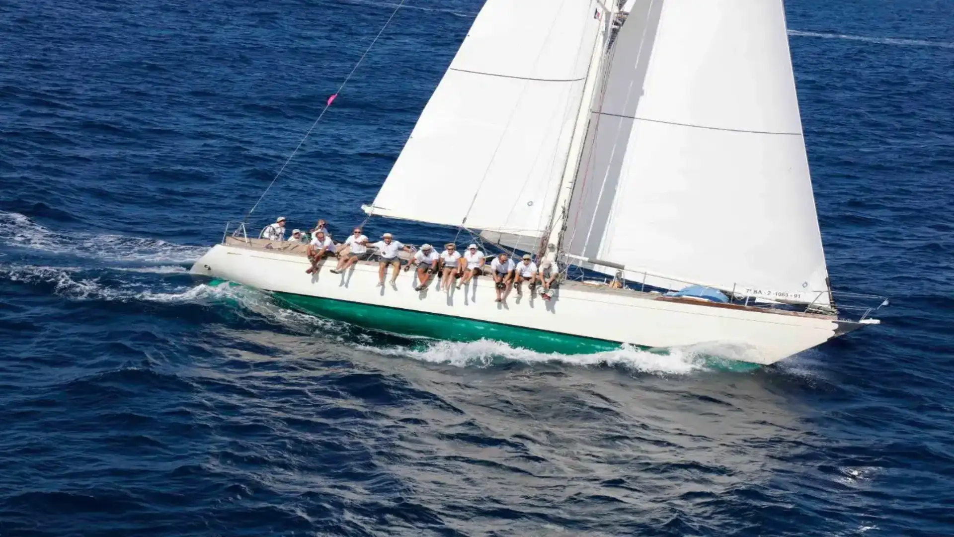 Il "Galvana" di Alex Pella torna a Marina Denia dopo aver partecipato a Les Voiles de Saint Tropez