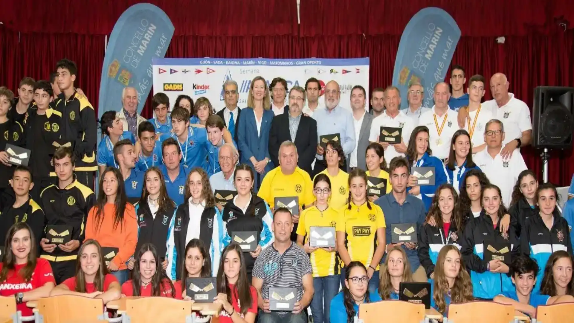 Il Gala del Remo Concello de Marín ha chiuso la settimana Abanca 2016