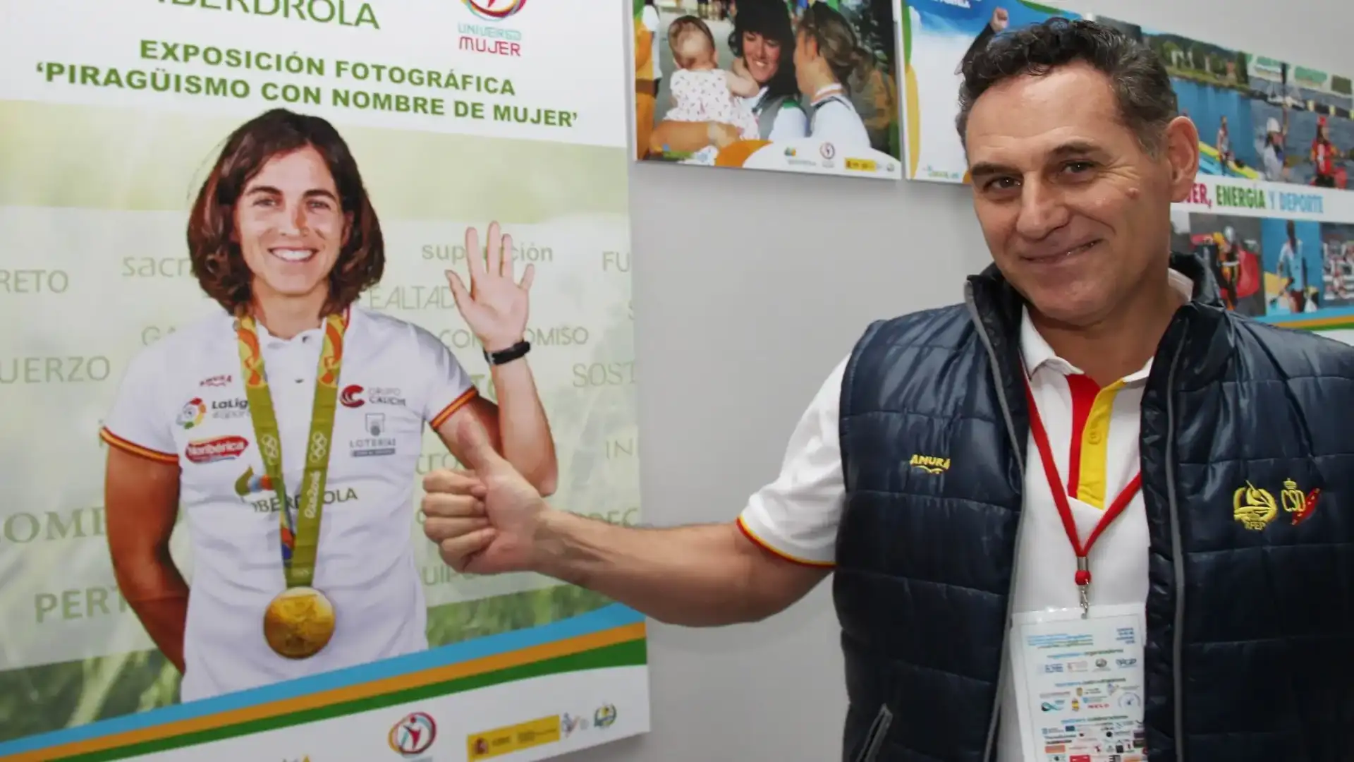 Candidata per la presidenza spagnola del Piragüismo