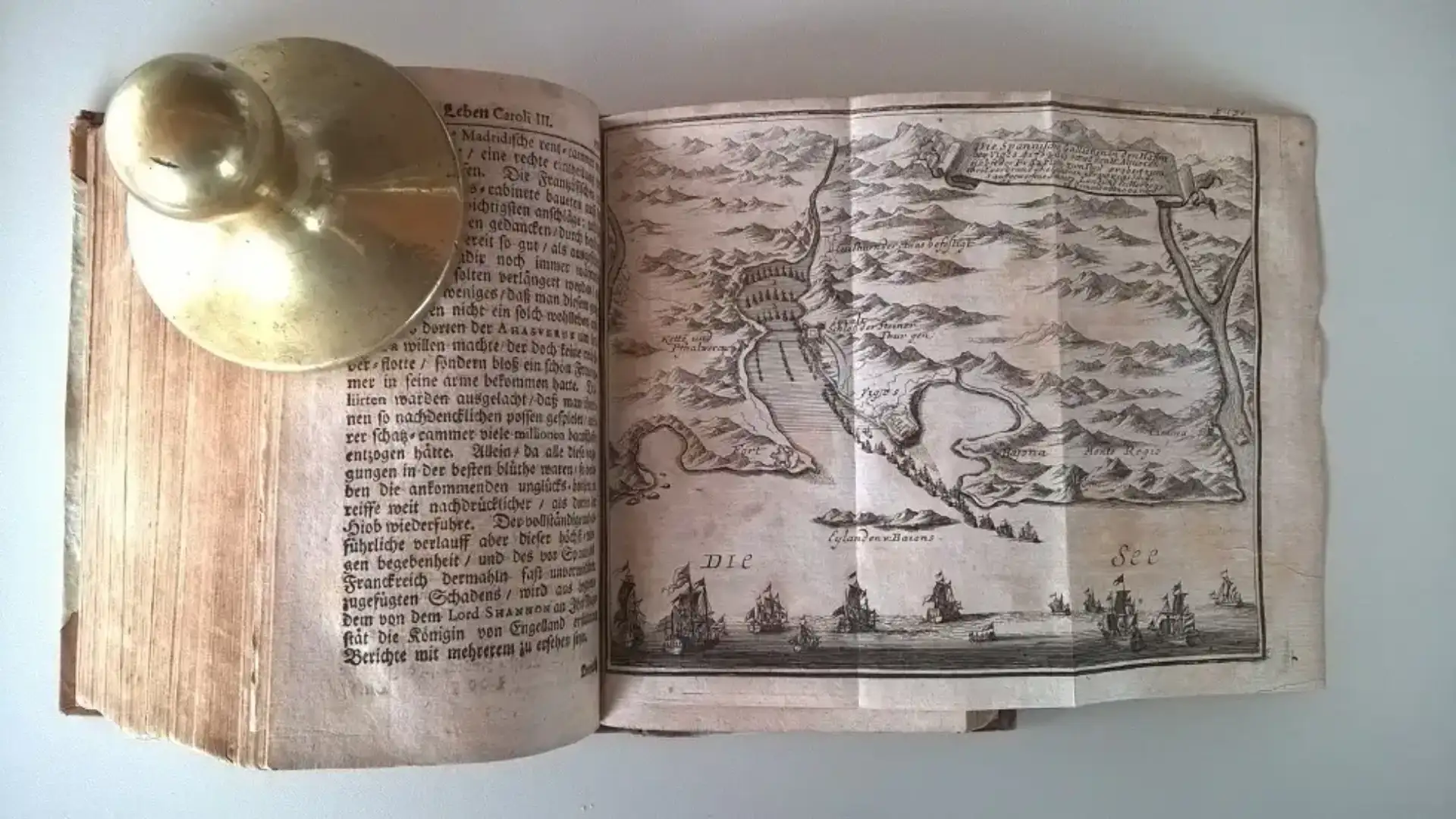 Un libro sul Carlo III che non ha mai regnato, nasconde la prima incisione della battaglia di Rande