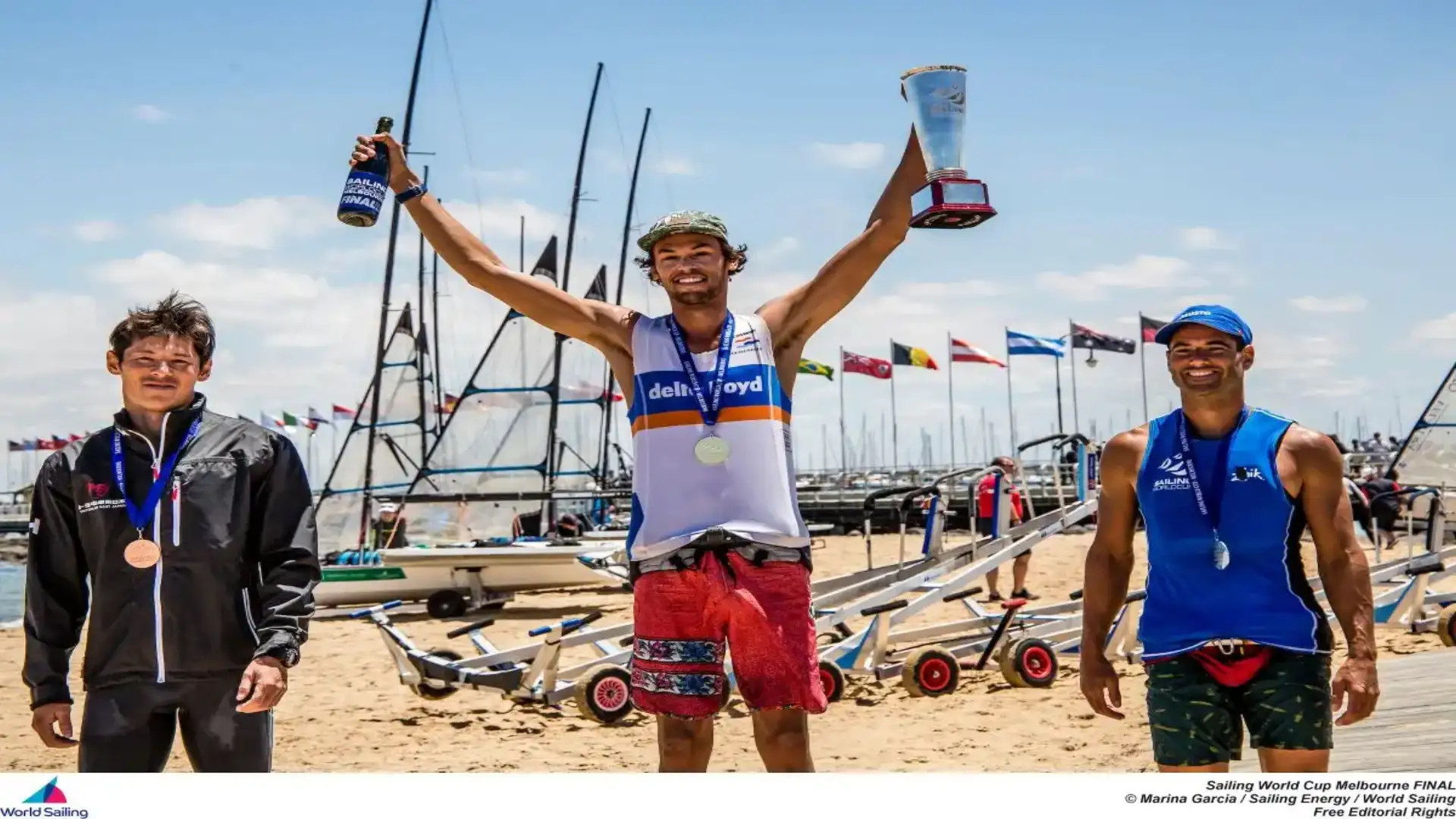 Pastor e Trittel appendere l'argento al Melbourne Sailing World Cup Final