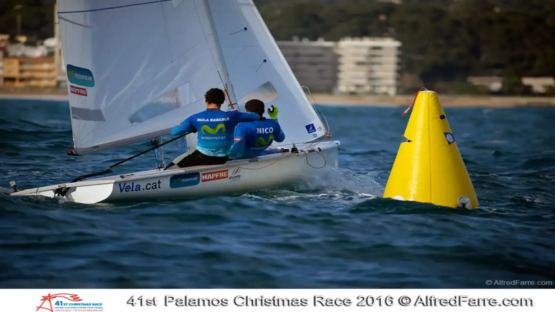 Per Xammar e Rodríguez la Christmas Race (470 maschi) a Palamós