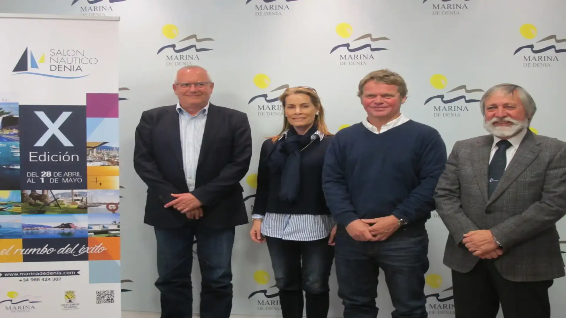 Theresa Zabell e Alex Pella presentano la X Sala Nautica di Denia
