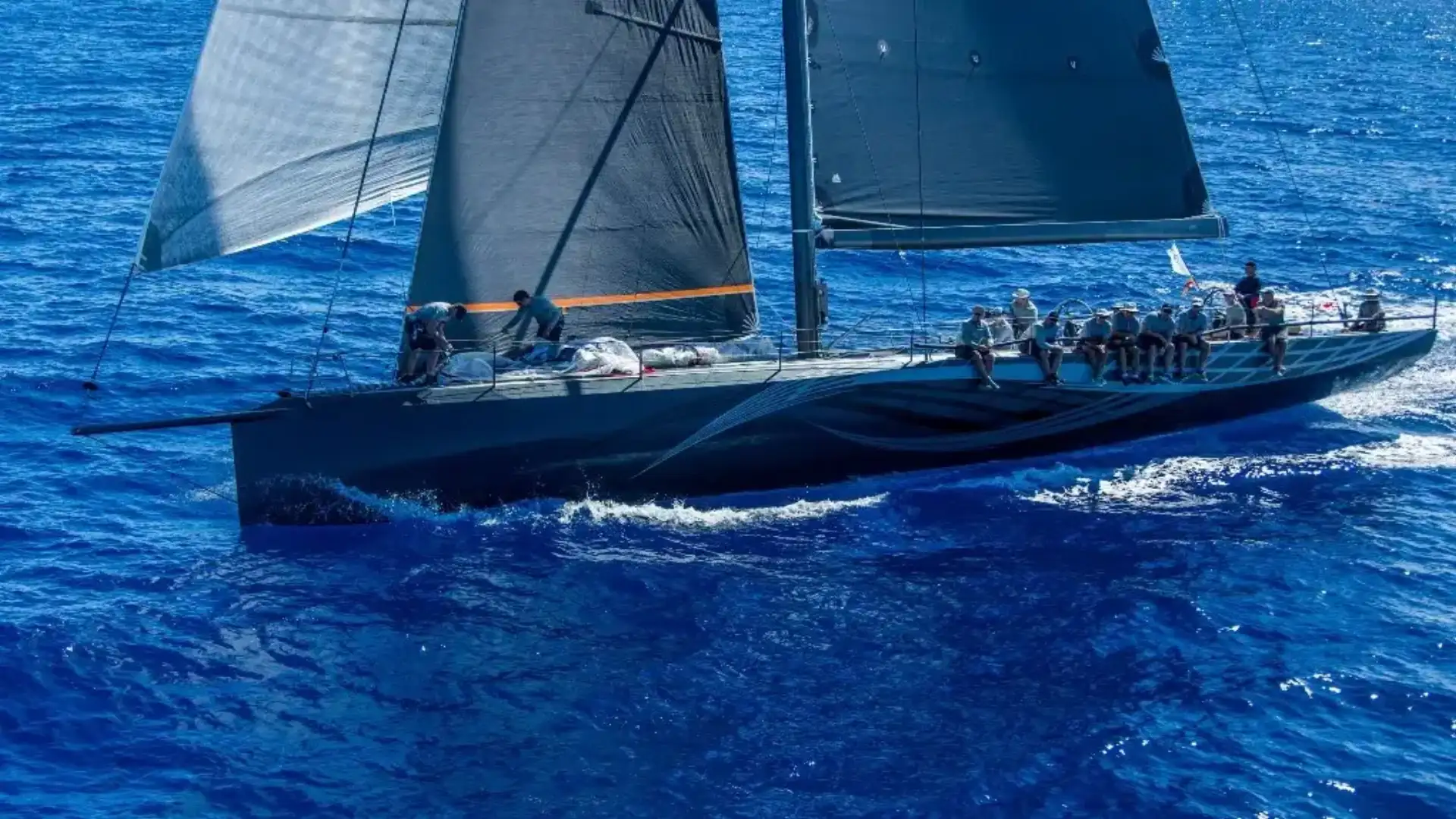 Vittoria del Maxi72 "Bella Minte" nel RORC Caraibi 600 Regata sul "Proteus"