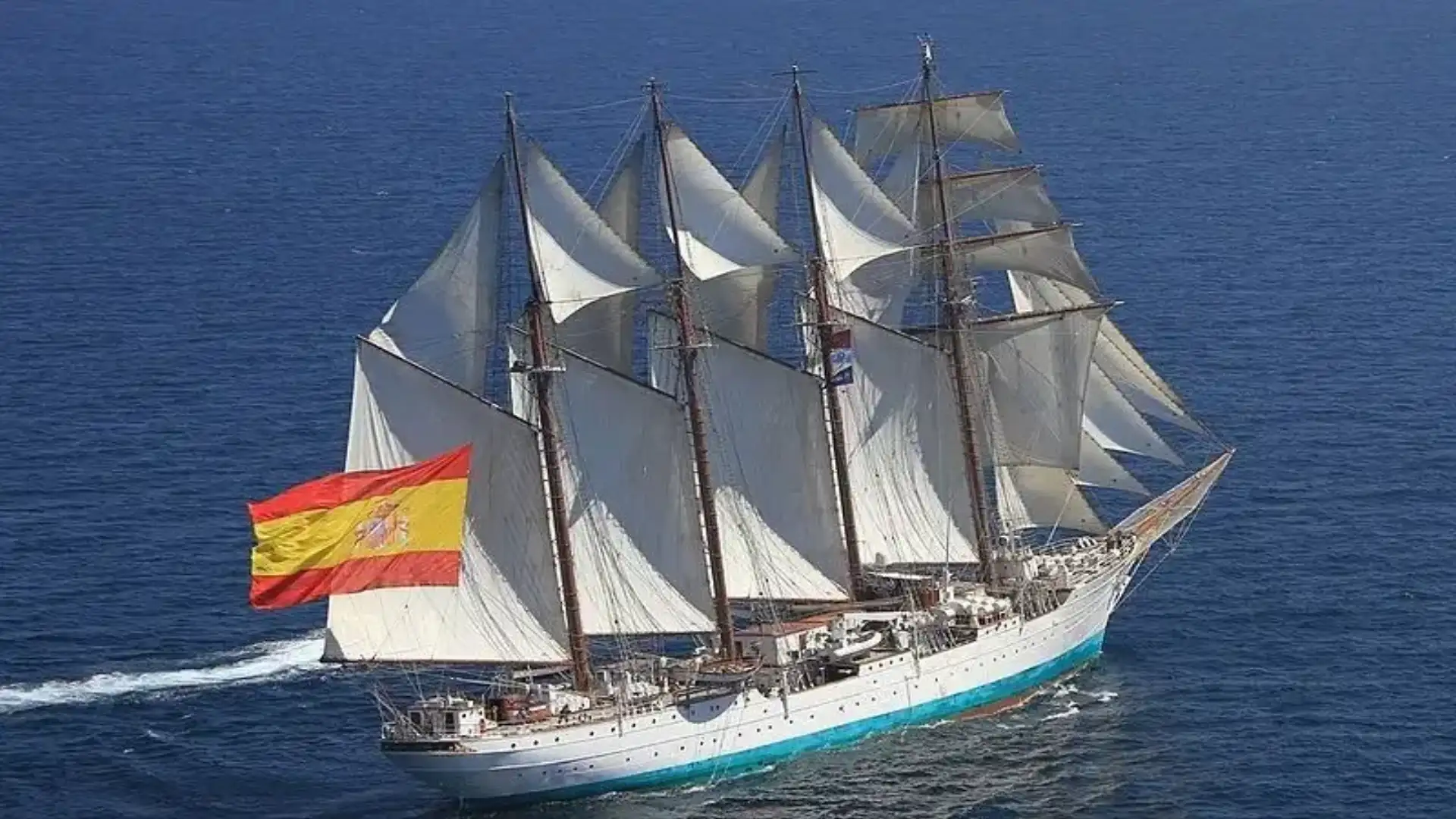 Juan Sebastián Elcano ha 90 anni e prepara la sua prossima crociera di istruzioni a Cadiz