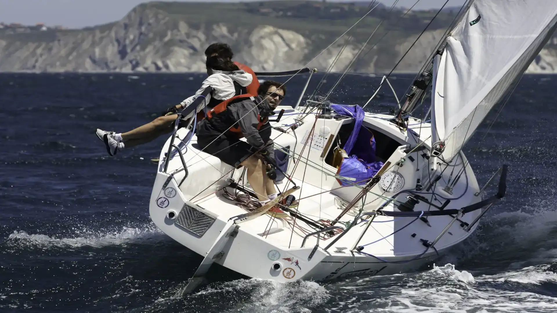 Getxo mail race: sabato OK per il J80, domenica KO per le crociere