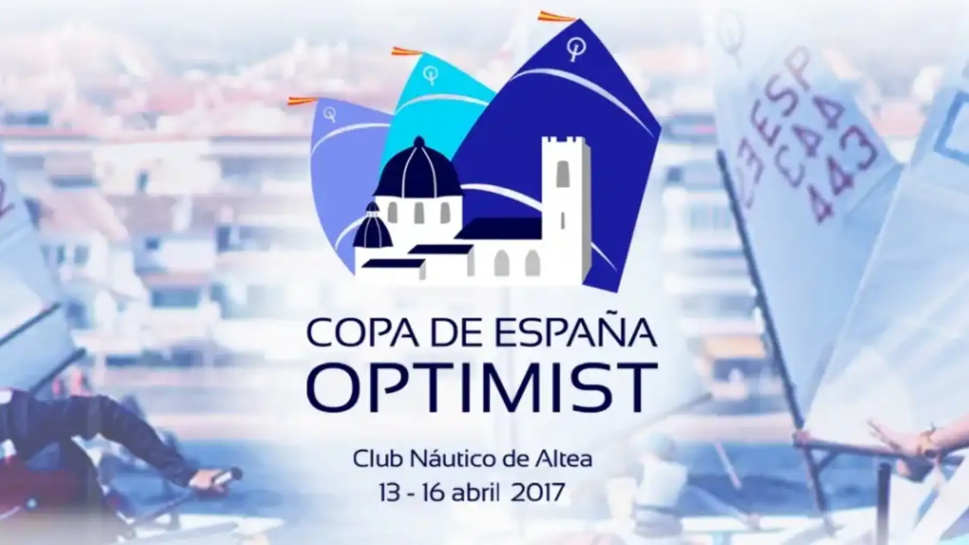 La Coppa Spagnola di Ottimista al Club Nautico di Altea nel mezzo di Pasqua