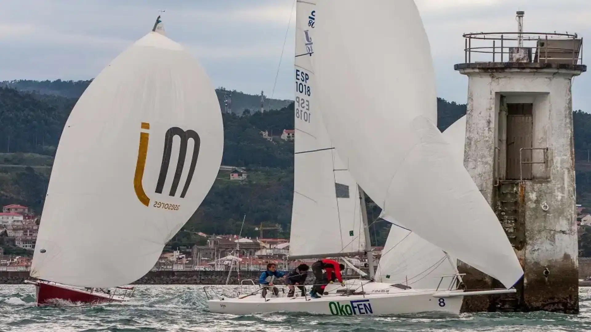 "Okofen" di Javier Gandara vincitore eccezionale della J80 Regata de Baiona