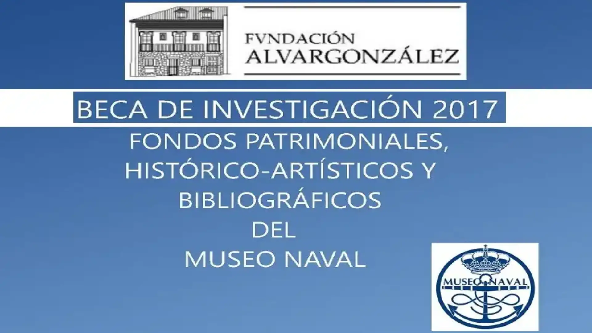 La Fondazione Alvarzonález con il Museo Navale richiede una sovvenzione di 4000 euro