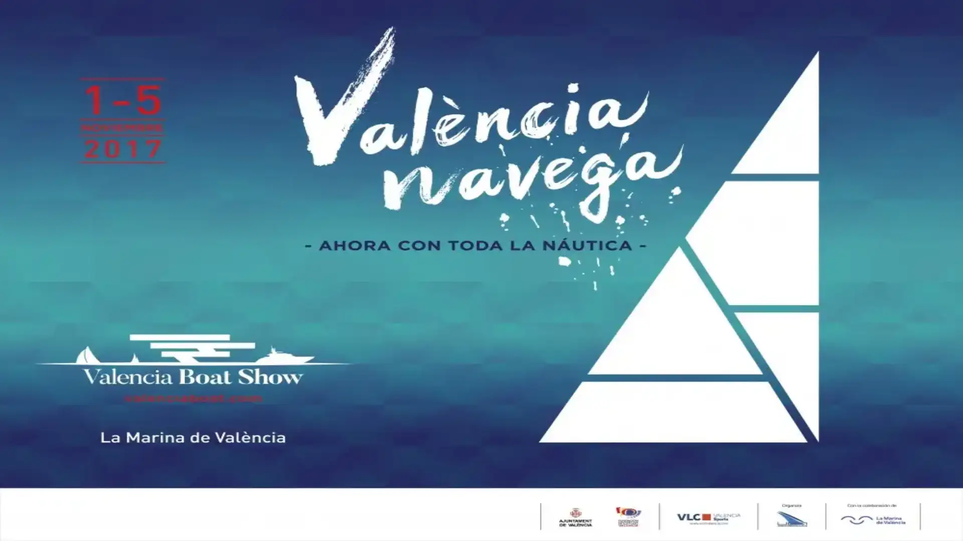 La nuova immagine della barca di Valencia SWhow che si terrà dal 1 al 5 novembre