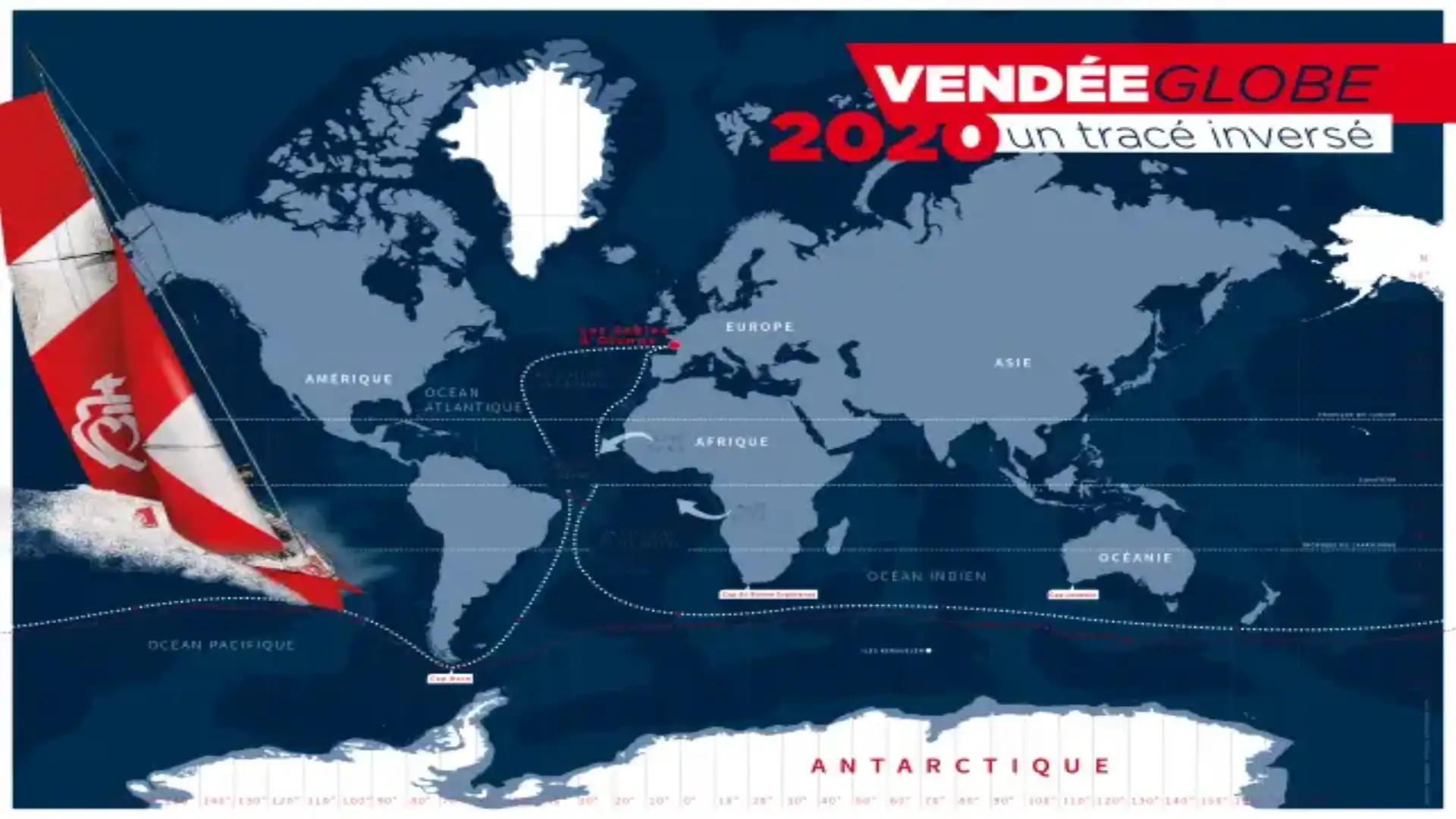 Ritorno al mondo a Solitaire: il Vendée Globe nel 2020 investe il suo tour