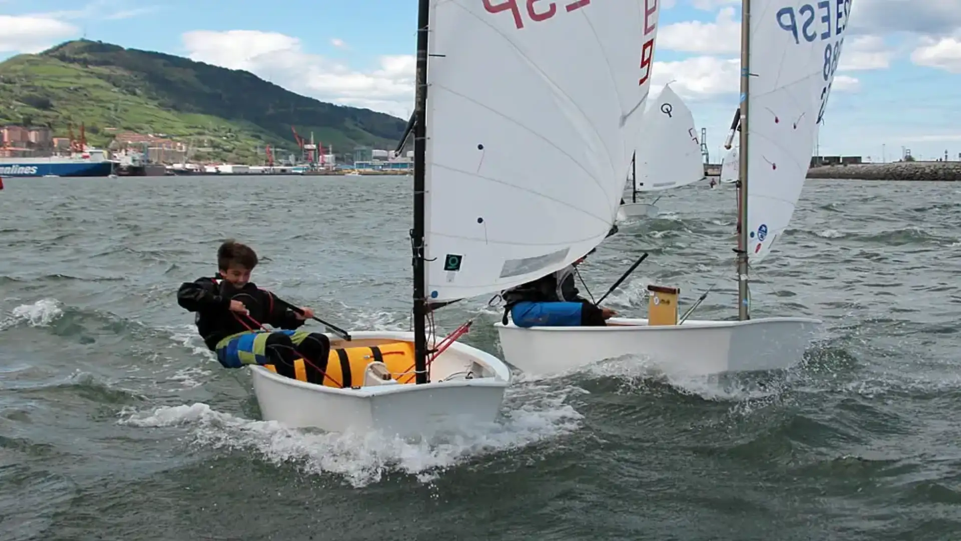 Brillante il Light Sailing Team dell'Abra Maritime nel Trofeo EKP di San Sebastián