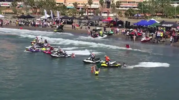 Las pruebas se han disputado en la playa de la Malapesquera, Benalmádena