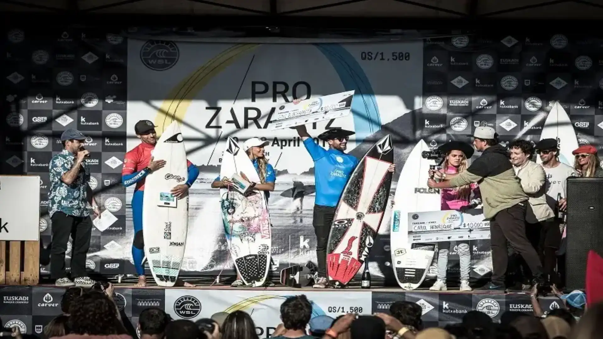 La Zubizarreta e la Lusitana Henrique campioni della Pro Zarautz 2017 surf