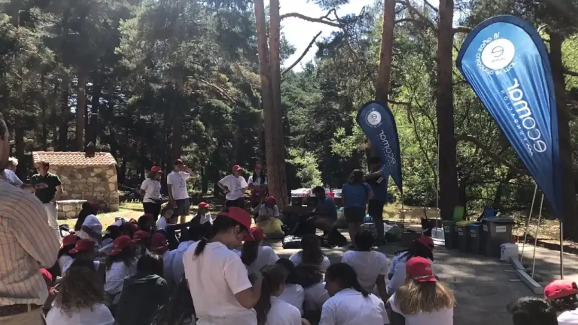Azione della Fondazione Ecomar e Coca-Cola nella PN Sierra de Gredos