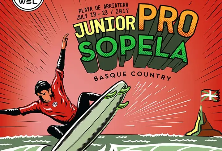 Última escala del Junior Tour (Sub-18) de la World Surf League, el evento proclamará a los campeones continentales
