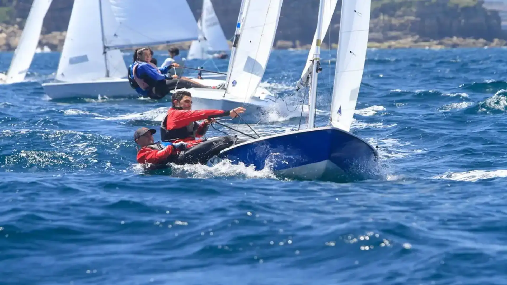 I Coruñeses Miguez e Pardo vincono nella Regata di Snipe Carlos del Castillo de Gijón
