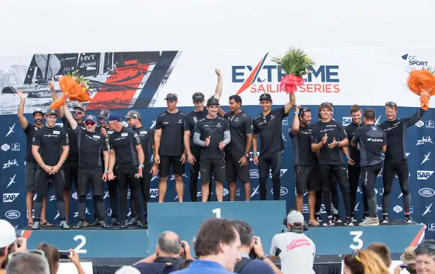 The Extreme Sailing Series 2017. Act4. Barcelona, Spain.