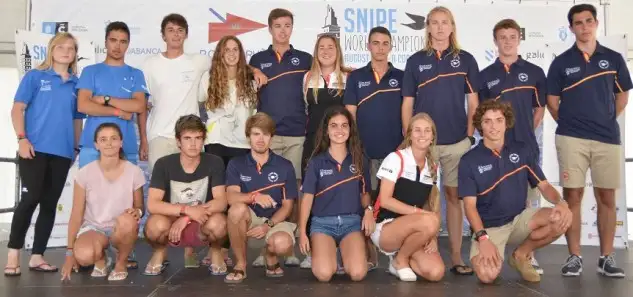 Los regatistas españoles en el Mundial Juvenil de Snipe