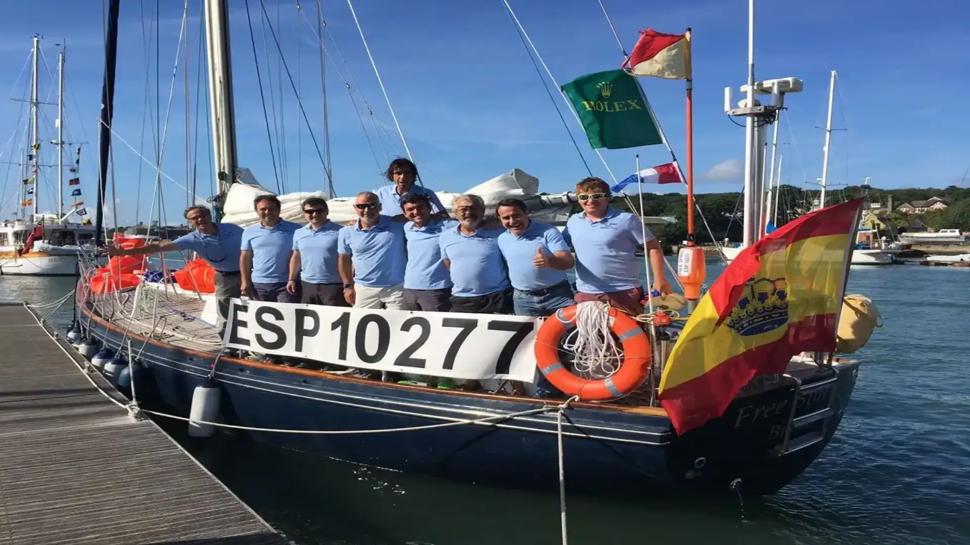 Il Koopmans 46 "Spirito Libero" dell'Abra de Getxo Maritime completa la Fastnet Race