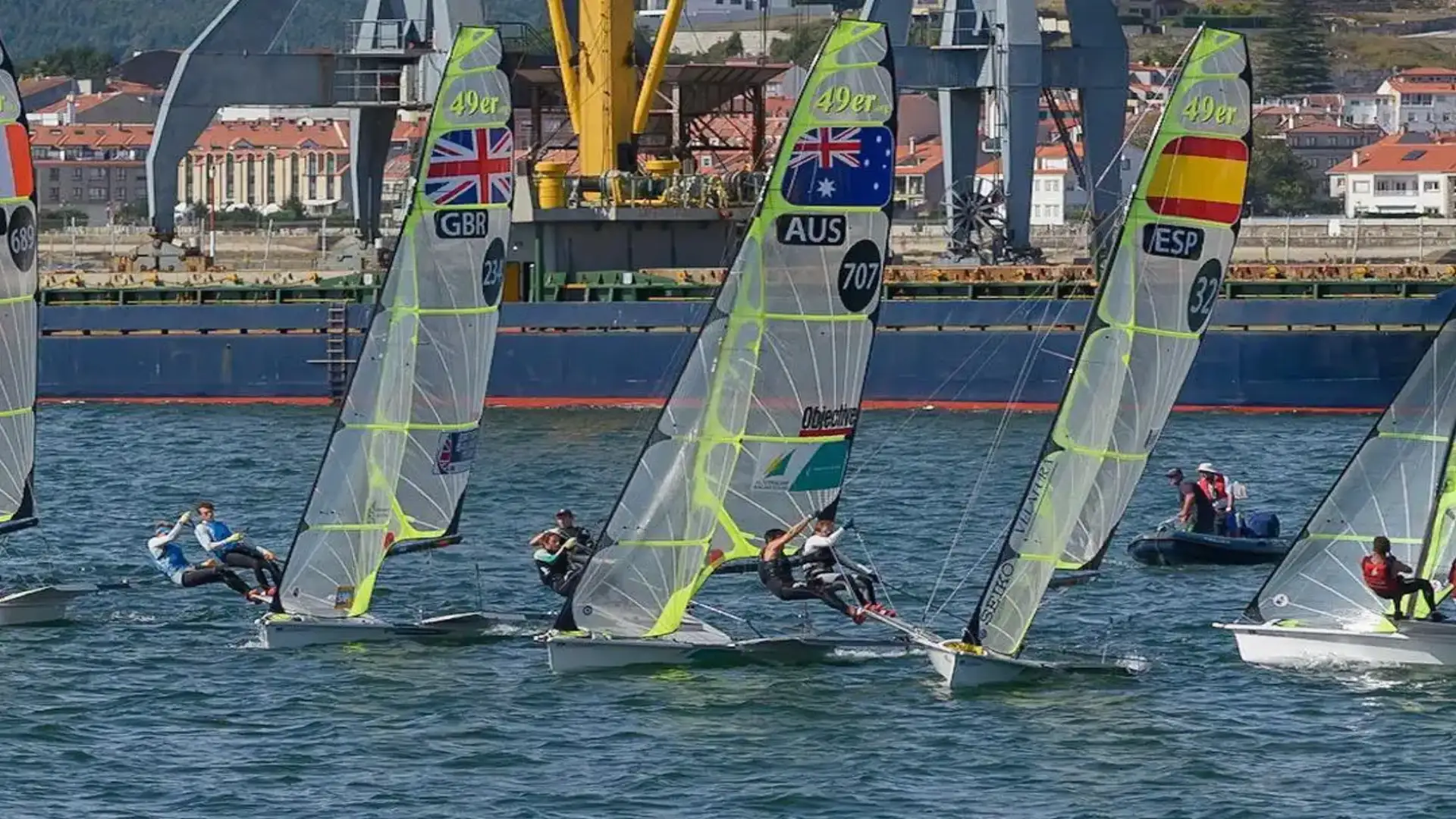 Le camere Viguese Bugallo e Lorenzo nel Junior Europeo di 49er