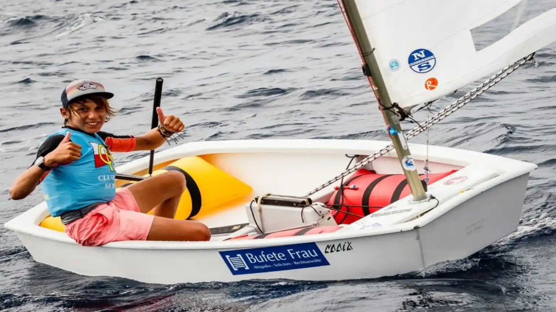 Nacho Baltasar vincitore del Grande Giorno della Vela- Bufete Frau a Maiorca