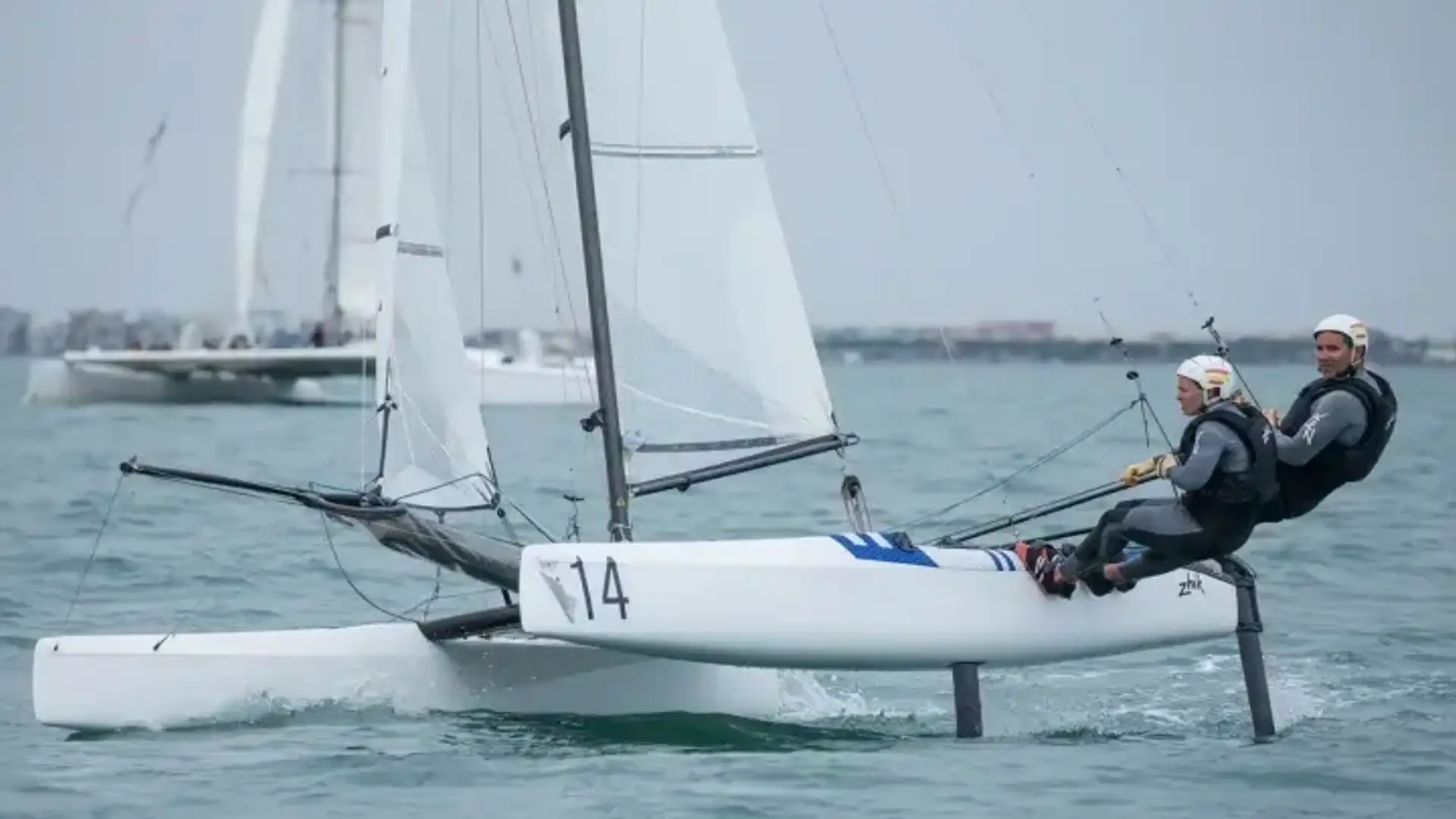 La Galiziana Echávarri e la Canary Islands Pacheco medaglia d'argento alla Nacra World Cup 17