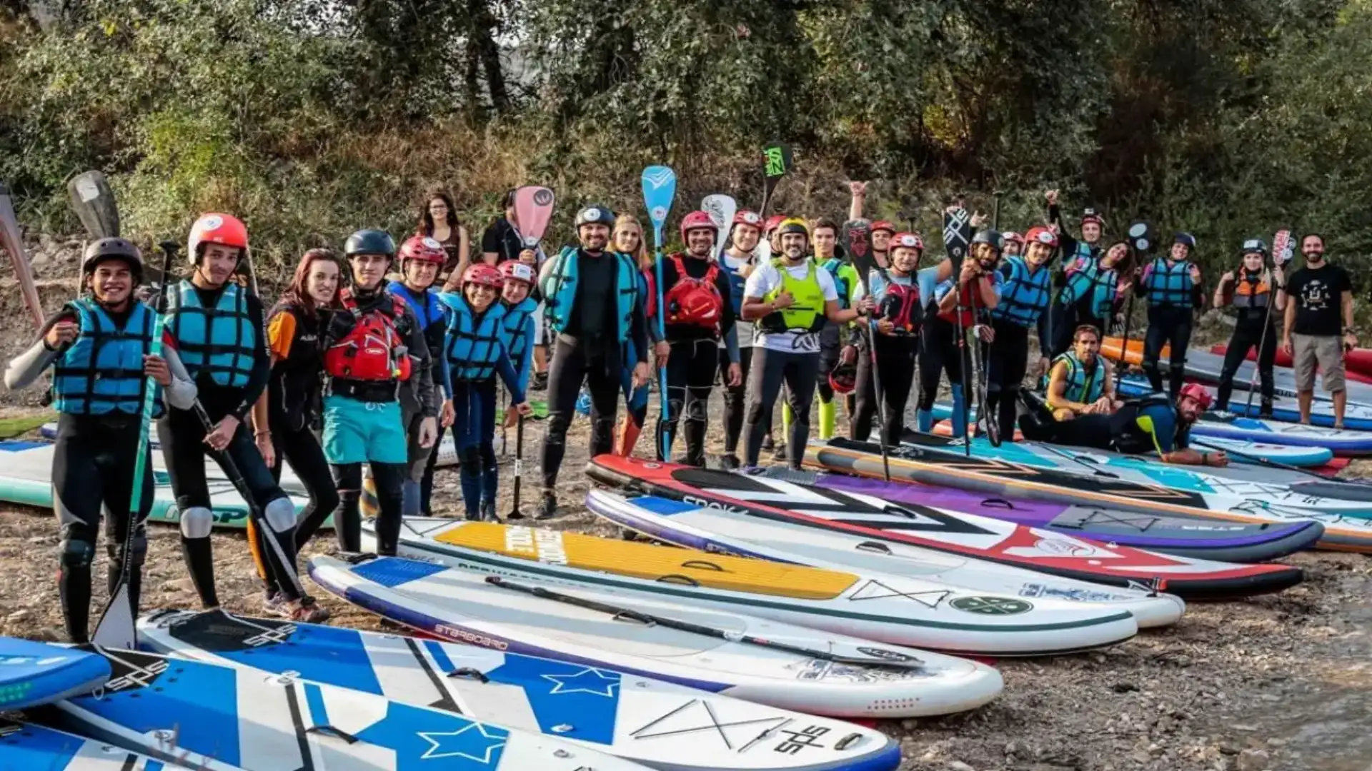 Successo della partecipazione al campionato spagnolo SUP-River sul fiume Genil
