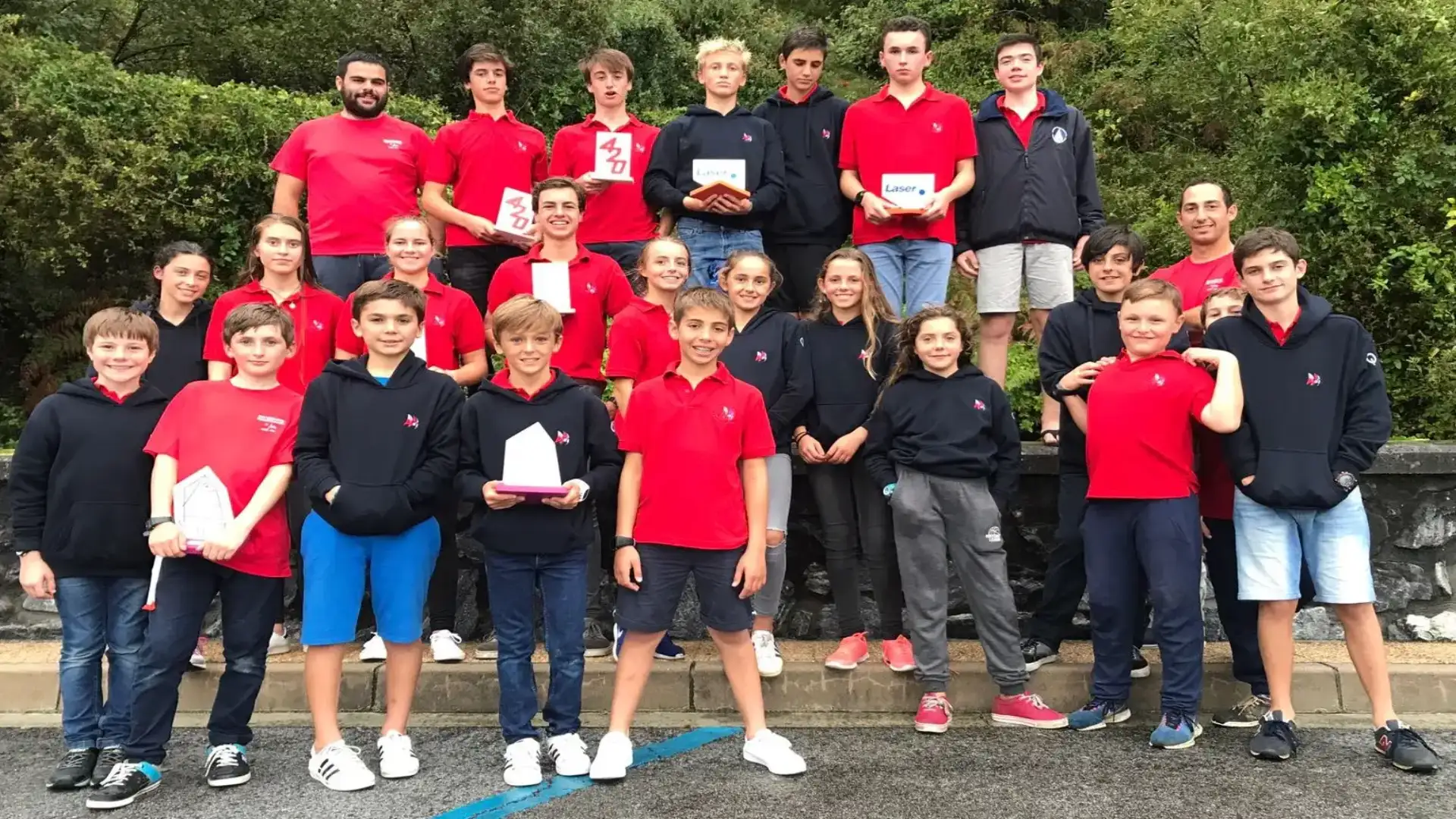 Eccellenti prestazioni del team marittimo più giovane di Hondarribia