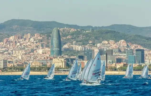 En Laser Standard, Joaquín Blanco sube hasta el puesto 12 del Campeonato de Europa de Laser en Barcelona