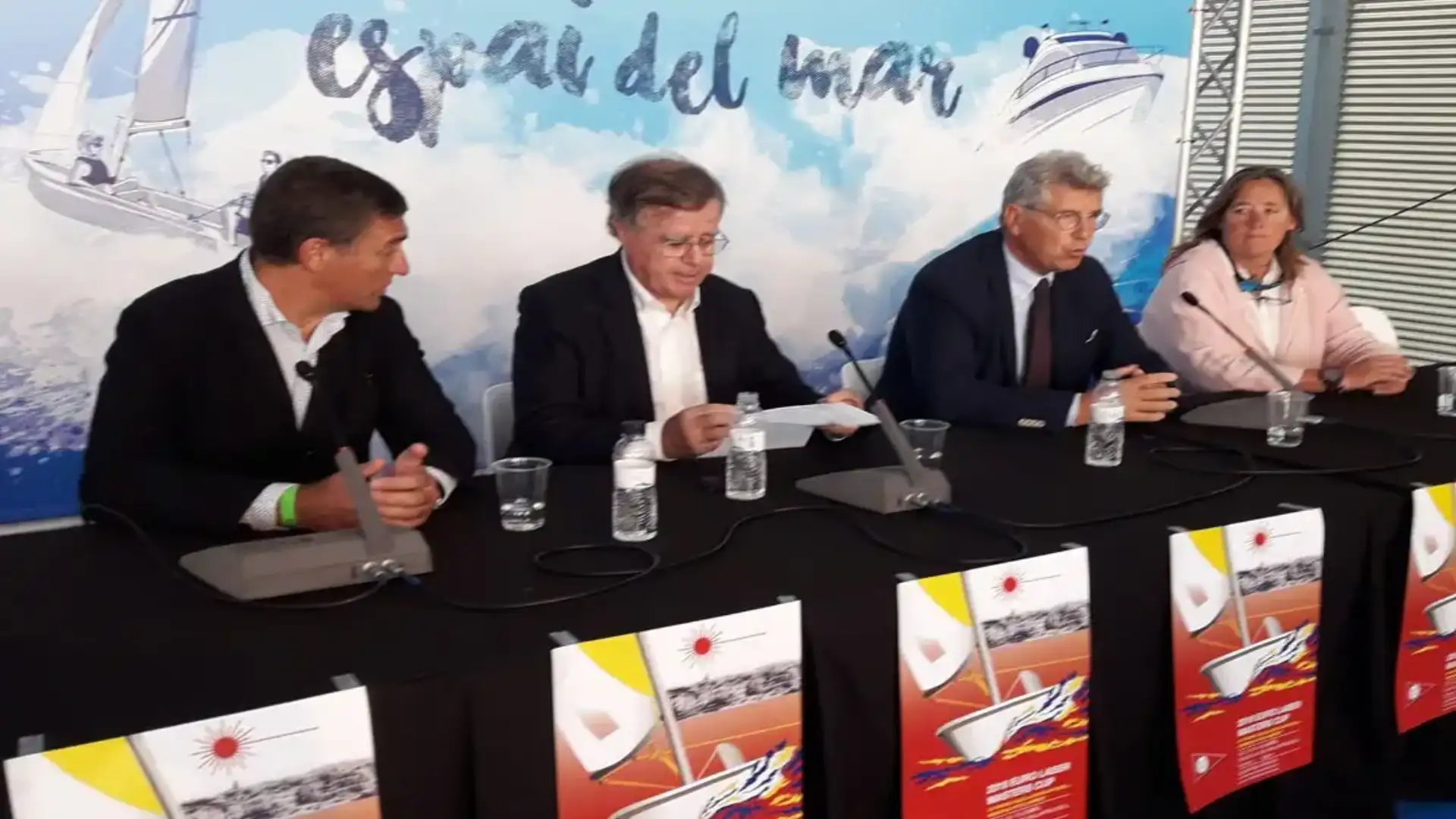 Riunione di Calella per l'Euro Laser Master Cup, nell'anno in cui l'Europa si terrà a Vigo
