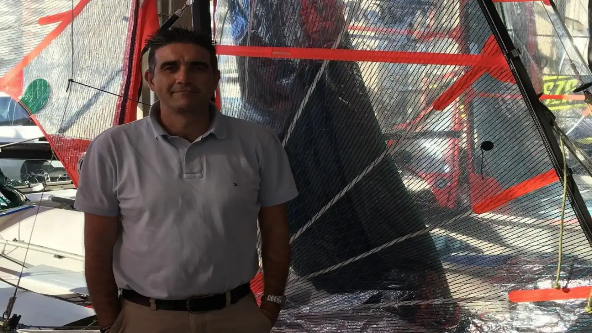 Madrileño Germán García relays Joan Gelpí alla testa della 29a classe